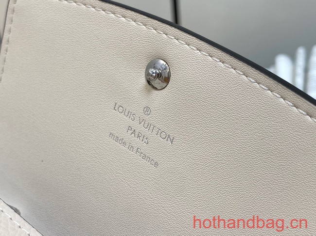 Louis Vuitton Iris Compact Wallet M62542 white