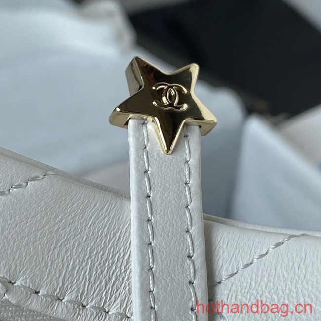 CHANEL STAR HANDBAG AS4579 white