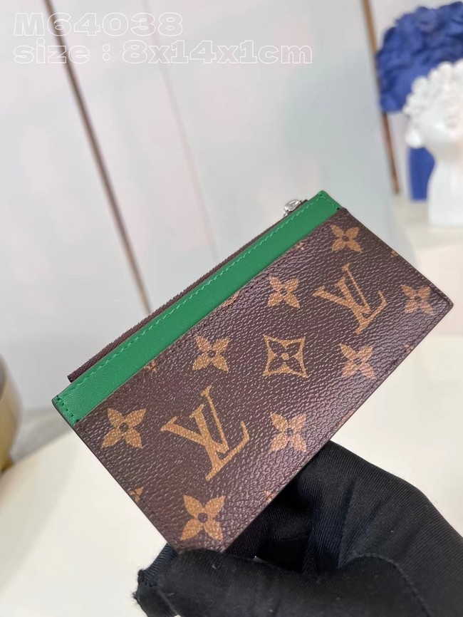 Louis Vuitton Coin Card Holder M82908 Green