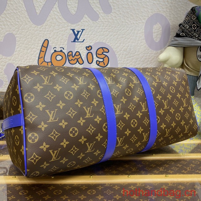 Louis Vuitton Keepall Bandouliere 50 M46769 blue