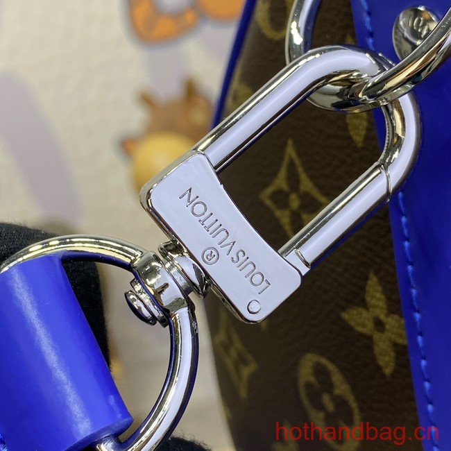 Louis Vuitton Keepall Bandouliere 50 M46769 blue