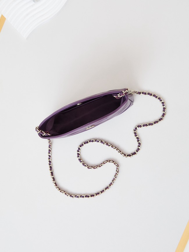 Chanel CLUTCH WITH CHAIN AP3656 Purple