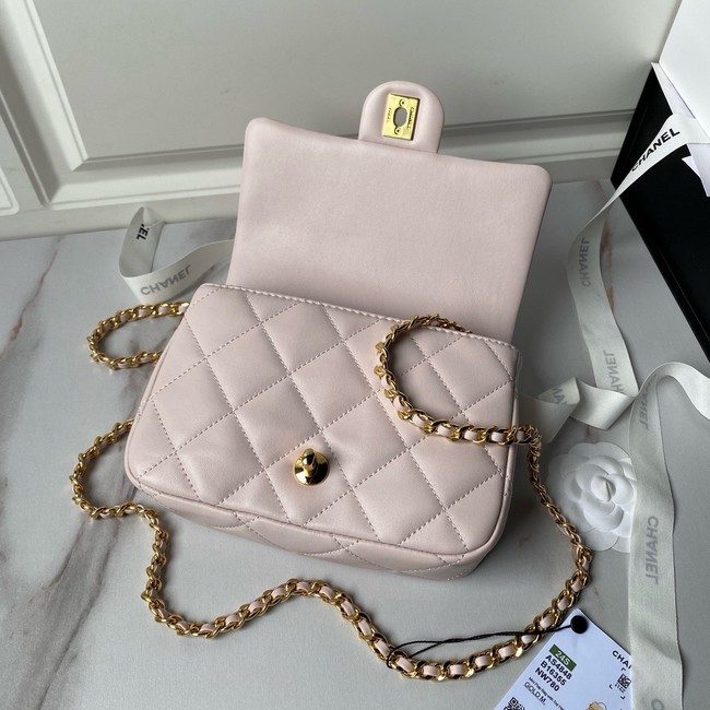 Chanel CLUTCH WITH CHAIN AS4848 pink