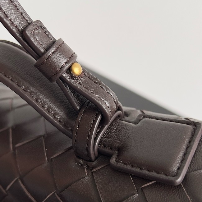 Bottega Veneta Vanity Case On Strap 789109 dark brown