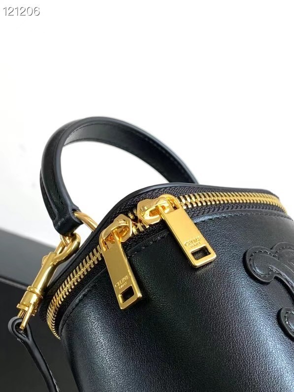 CELINE MINI VANITY CASE IN CALFSKIN 10J762 black