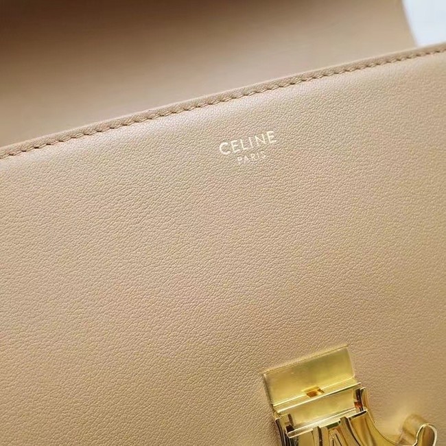 CELINE MEDIUM NINO BAG IN SUPPLE CALFSKIN 117523 BRONZE