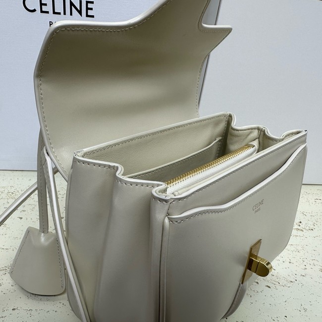 CELINE MINI 16 IN SATINATED CALFSKIN 197983 Beige