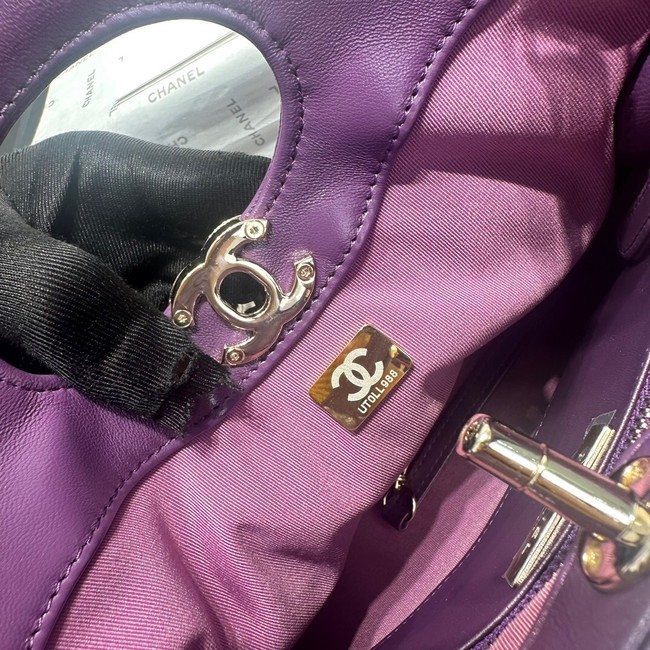 CHANEL 31 MINI SHOPPING AS4133 Purple