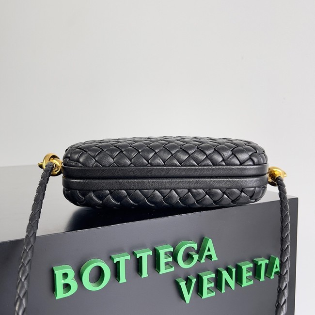 Bottega Veneta Knot With Chain A776662 black