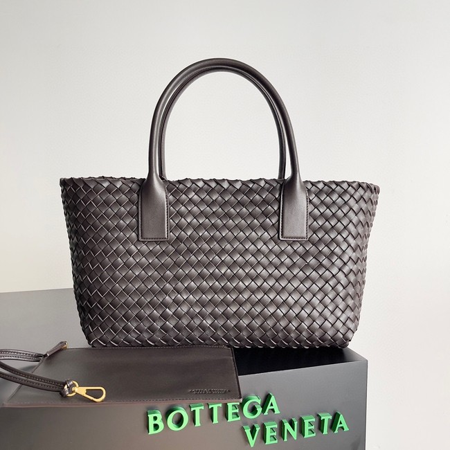 Bottega Veneta Small Cabat 730297 Coffee