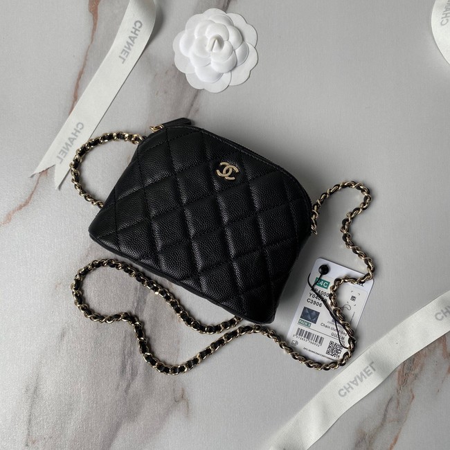 CHANEL CLUTCH WITH CHAIN AP4000 black