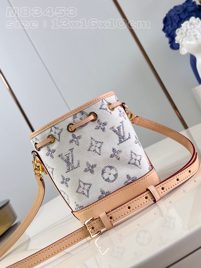 Louis Vuitton Nano Noe M83453 Multicolor White