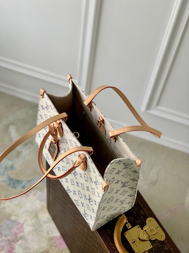 Louis Vuitton OnTheGo MM M24708 Multicolor Beige