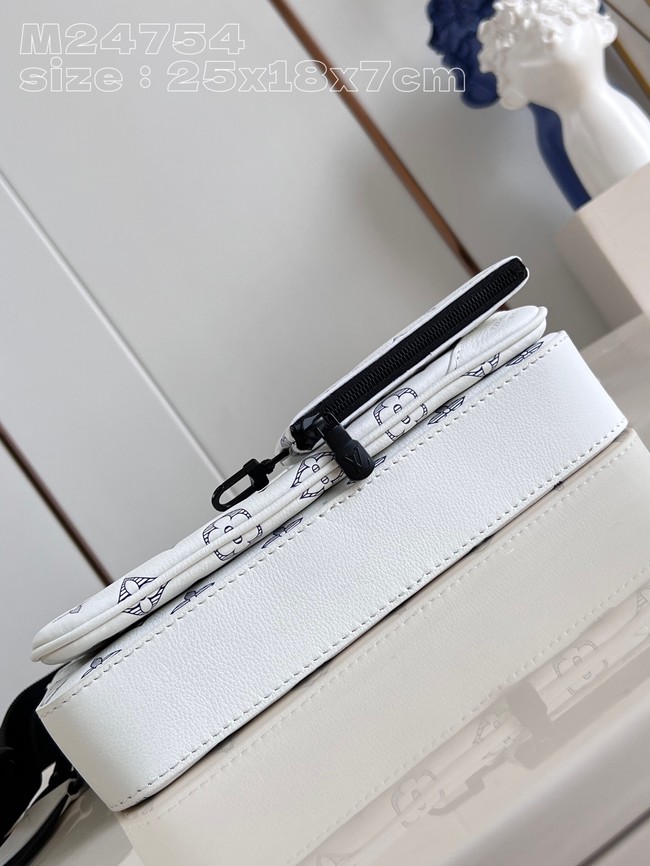 Louis Vuitton Trio Messenger M24754 white