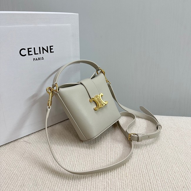 CELINE MEDIUM LOUISE BAG IN SMOOTH CALFSKIN 10K943 white