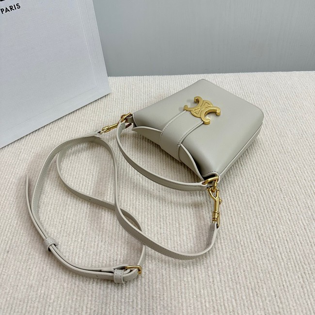 CELINE MEDIUM LOUISE BAG IN SMOOTH CALFSKIN 10K943 white