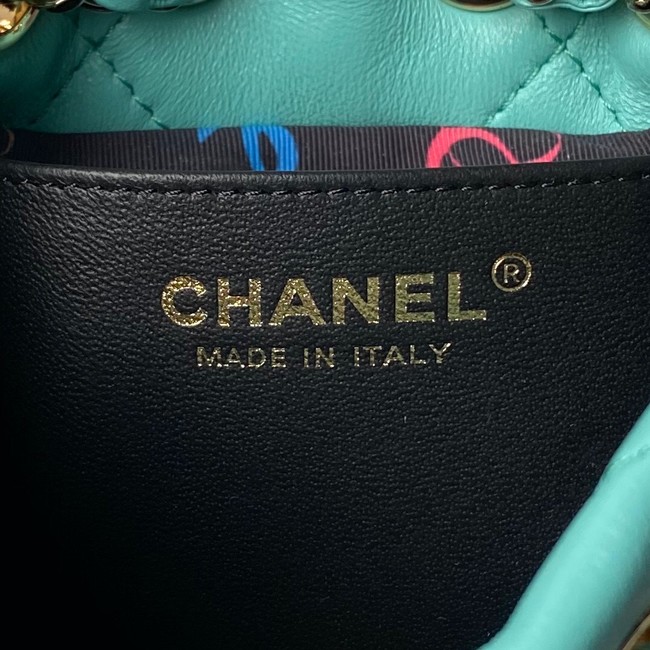 CHANEL BACKPACK AS4810 green