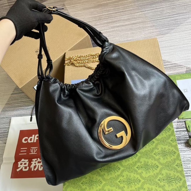 GUCCI BLONDIE LARGE TOTE BAG 747372 black