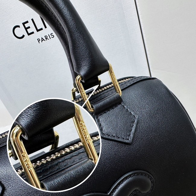 CELINE SMALL BOSTON IN SMOOTH CALFSKIN 113773 BLACK