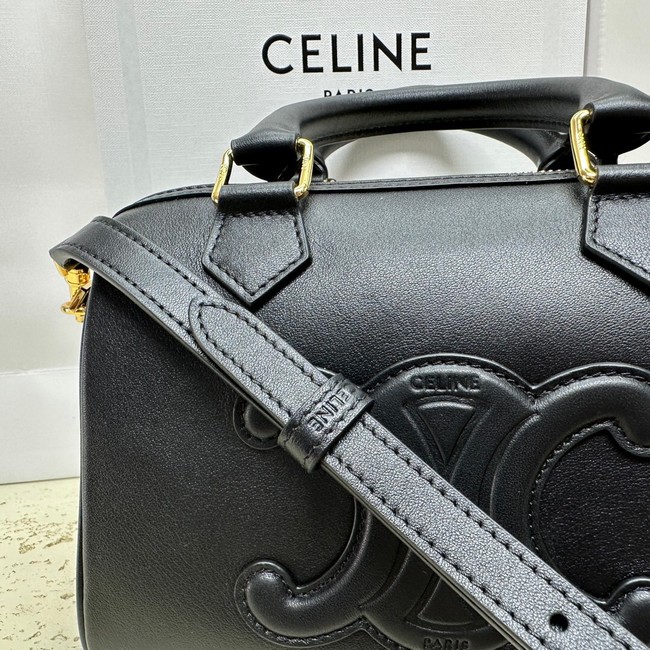 CELINE SMALL BOSTON IN SMOOTH CALFSKIN 113773 BLACK