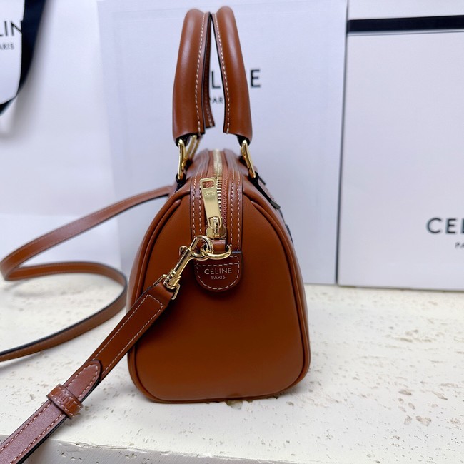 CELINE SMALL BOSTON IN SMOOTH CALFSKIN 113773 TAN