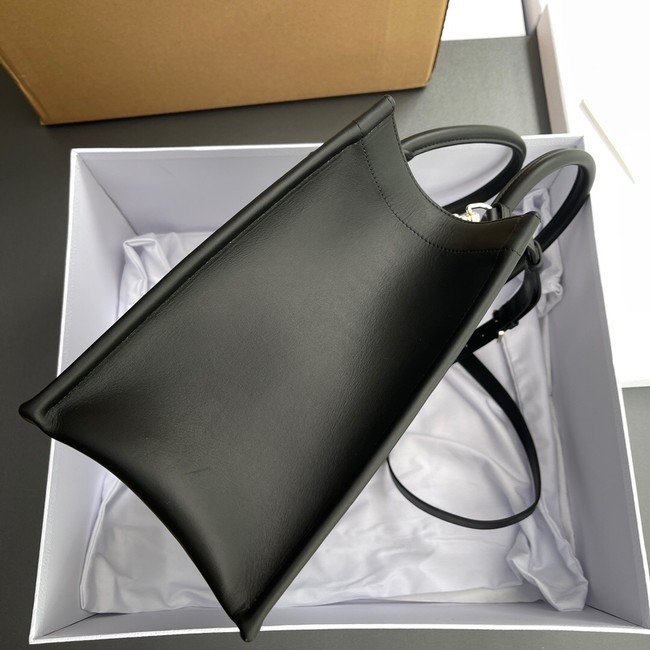 Medium Dior Toujours Bag Black Cannage Tweed M1324CZB