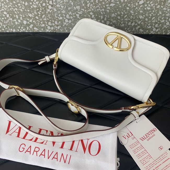 VALENTINO VLOGO 1960 medium lambskin bag FJ098 white