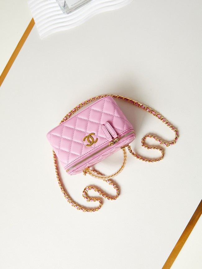 CHANEL MINI CLUTCH WITH CHAIN AP3820 PINK