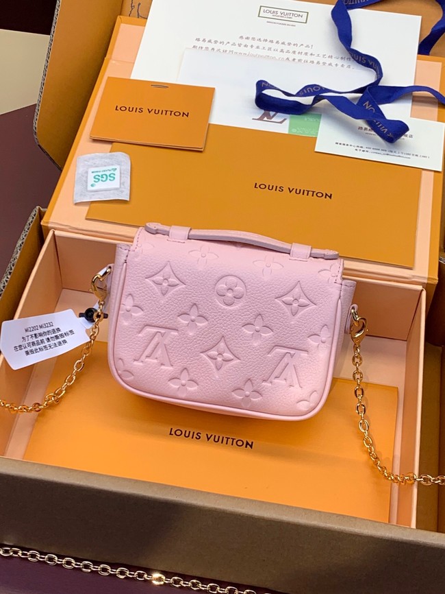 Louis Vuitton mini Pochette Metis East West M81390 Opal Pink