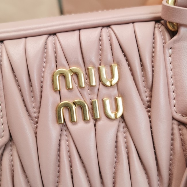 Miu Miu Wander Matelasse Original Sheepskin Bag 2BB124 pink