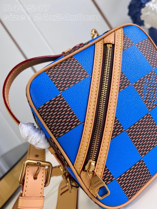 Louis Vuitton Chess Messenger N40547 Blue