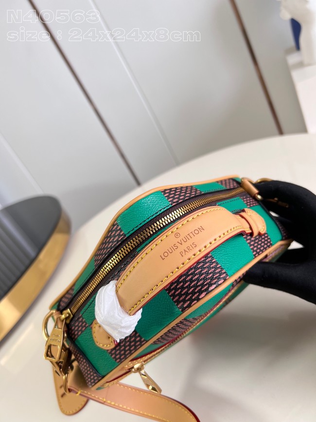 Louis Vuitton Chess Messenger N40547 green