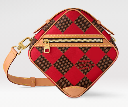 Louis Vuitton Chess Messenger N40547 red