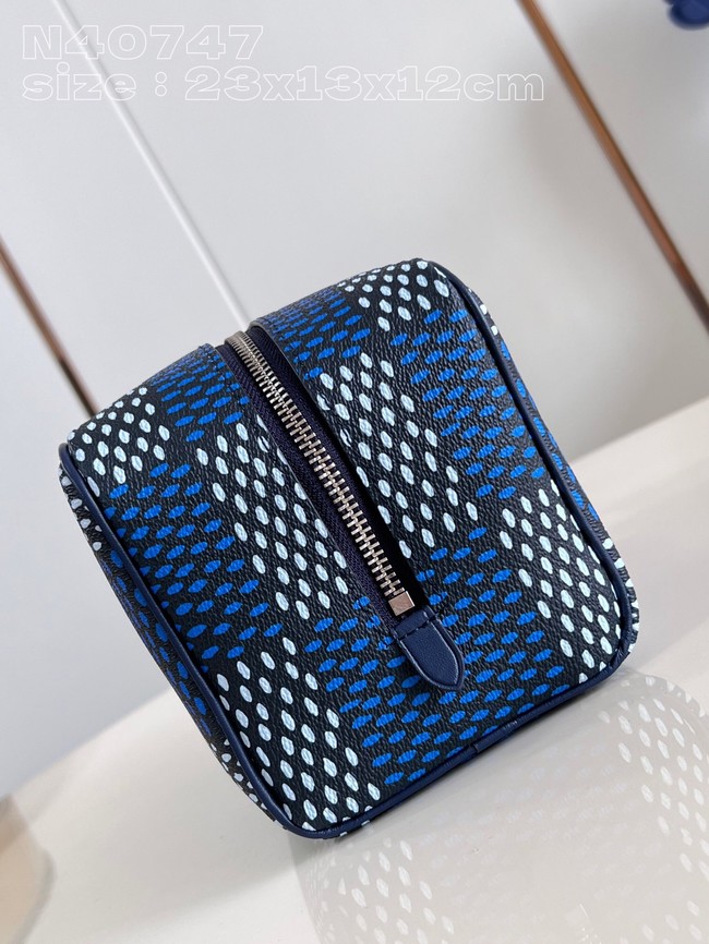 Louis Vuitton Locker Dopp Kit N40747 Blue