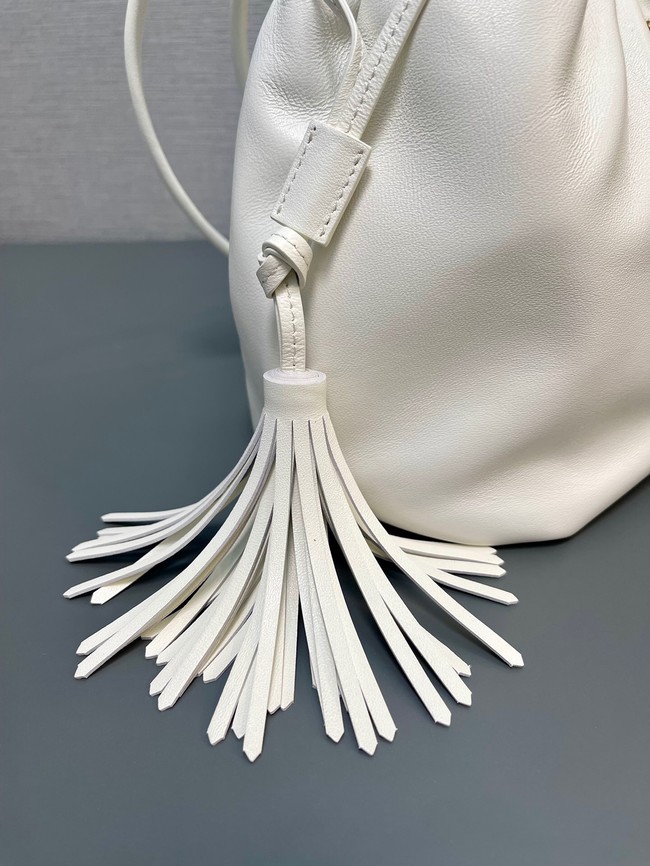 Prada Leather shoulder bag 1BG541 white