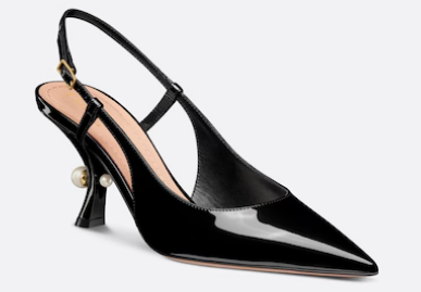 Dior Tribales Slingback Pump Patent Calfskin 11915-3