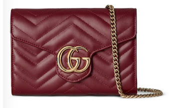 Gucci GG MARMONT SUPER MINI BAG 474575 red