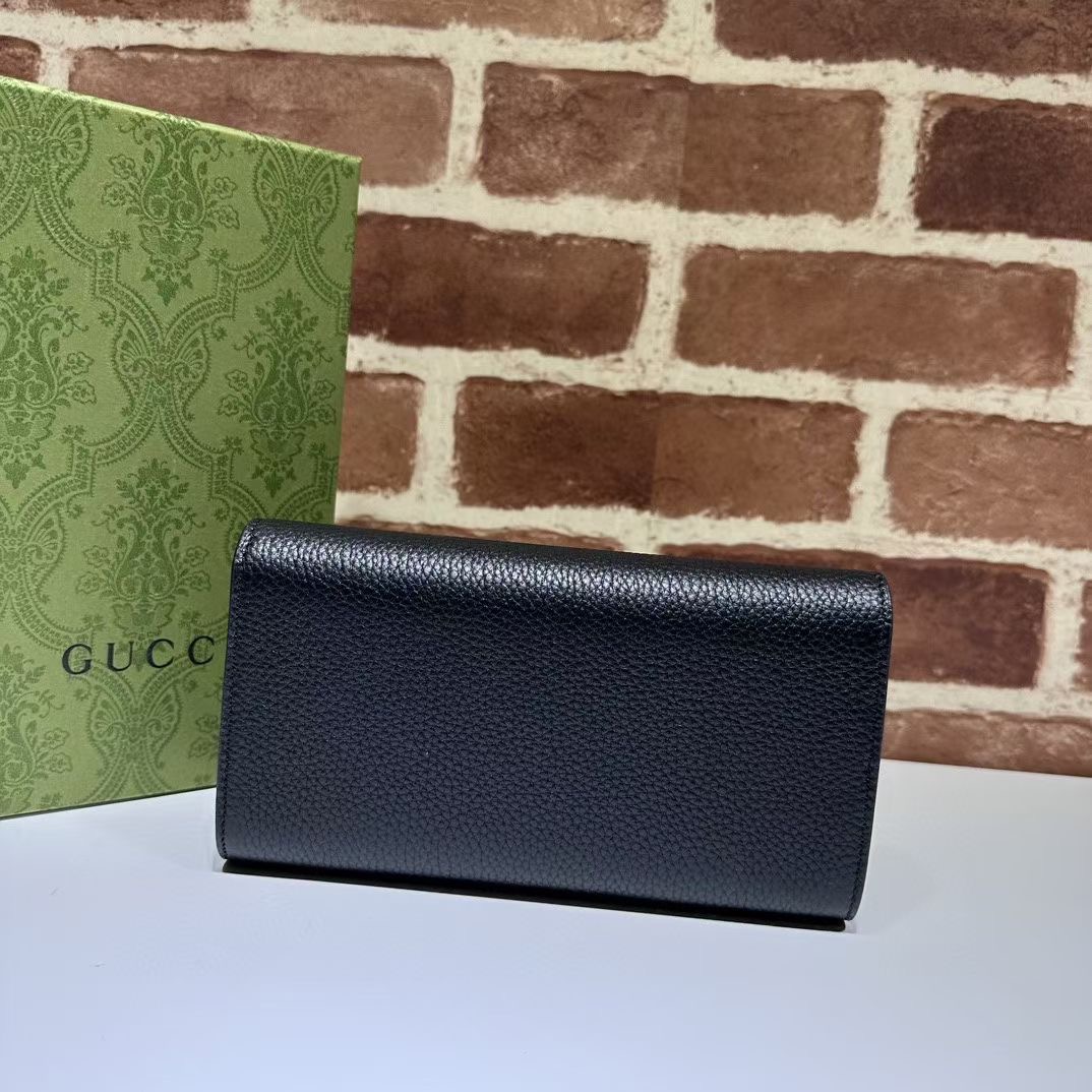 Gucci Ophidia leather wallet 750461 black