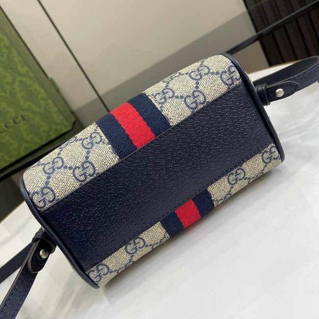 Gucci OPHIDIA SUPER MINI BAG 781490 dark blue