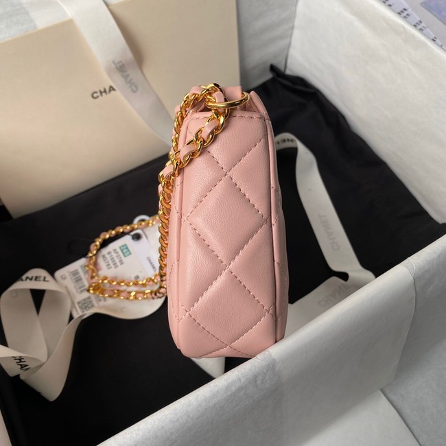 CHANEL 24P CLUTCH WITH CHAIN AP3763 pink