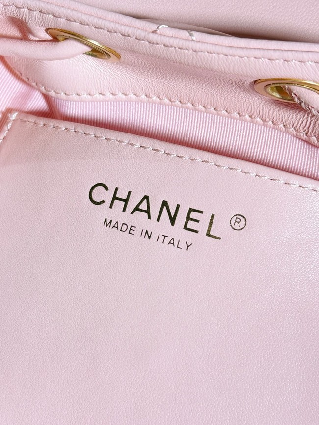 CHANEL BACKPACK AS4866 pink