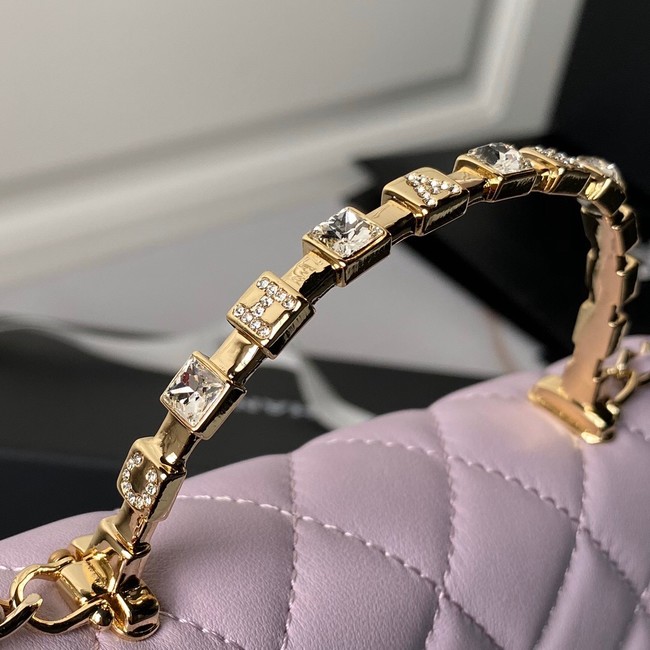 CHANEL CLUTCH WITH CHAIN AP3797 Lilac