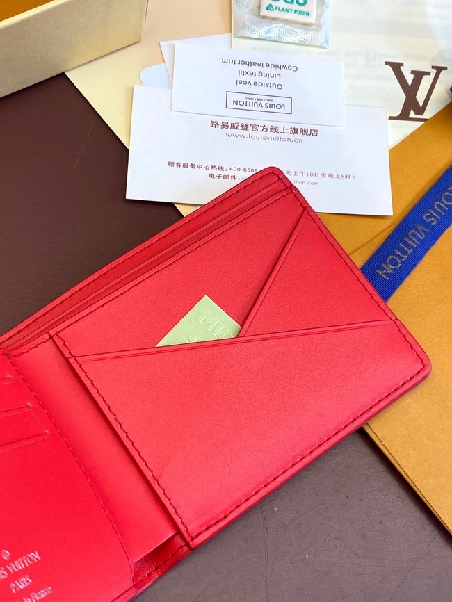 Louis Vuitton Multiple Wallet M69037 red