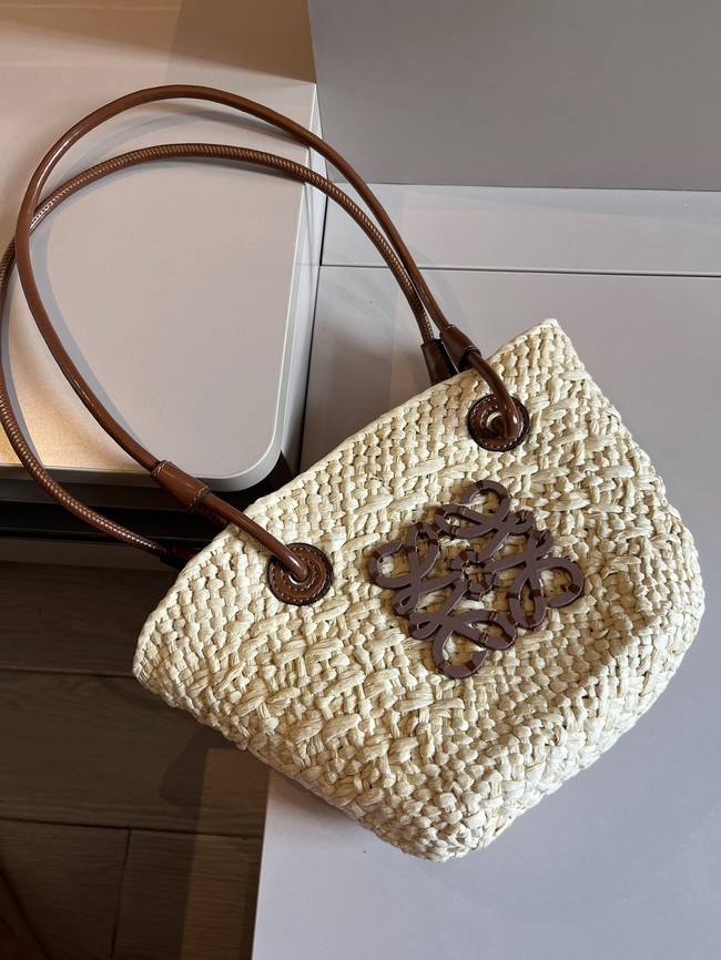 Loewe small RAFFIA Shoulder Bag 698006-1