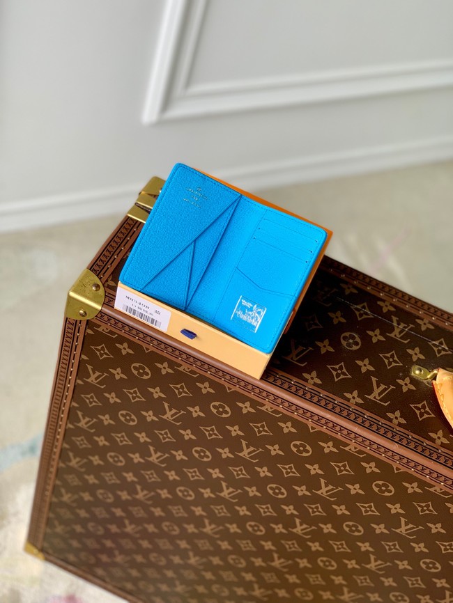 Louis Vuitton Pocket Organizer M83498 blue