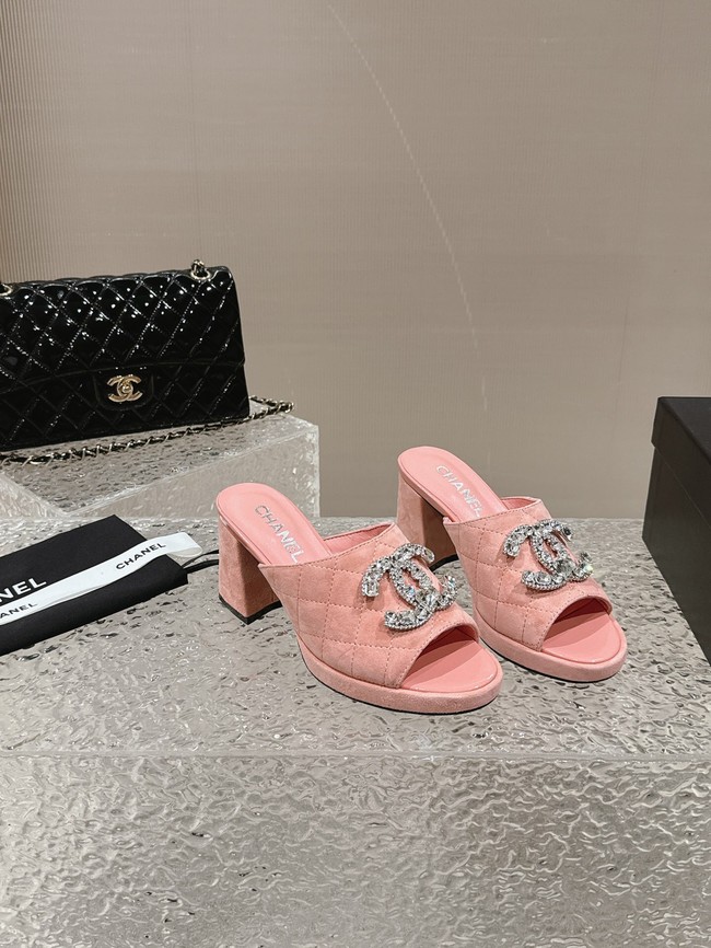 Chanel WOMENS SANDAL heel height 7.5CM 11949-2