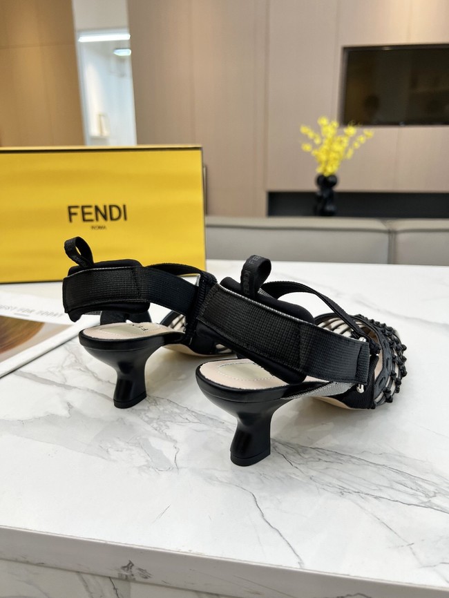 Fendi WOMENS SANDAL heel height 5.5CM 11962-2