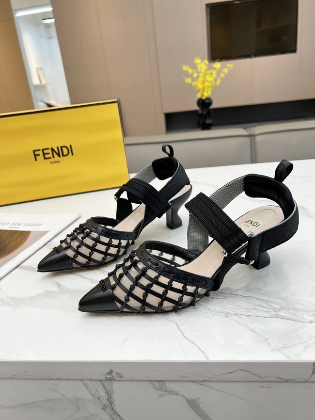 Fendi WOMENS SANDAL heel height 5.5CM 11962-2