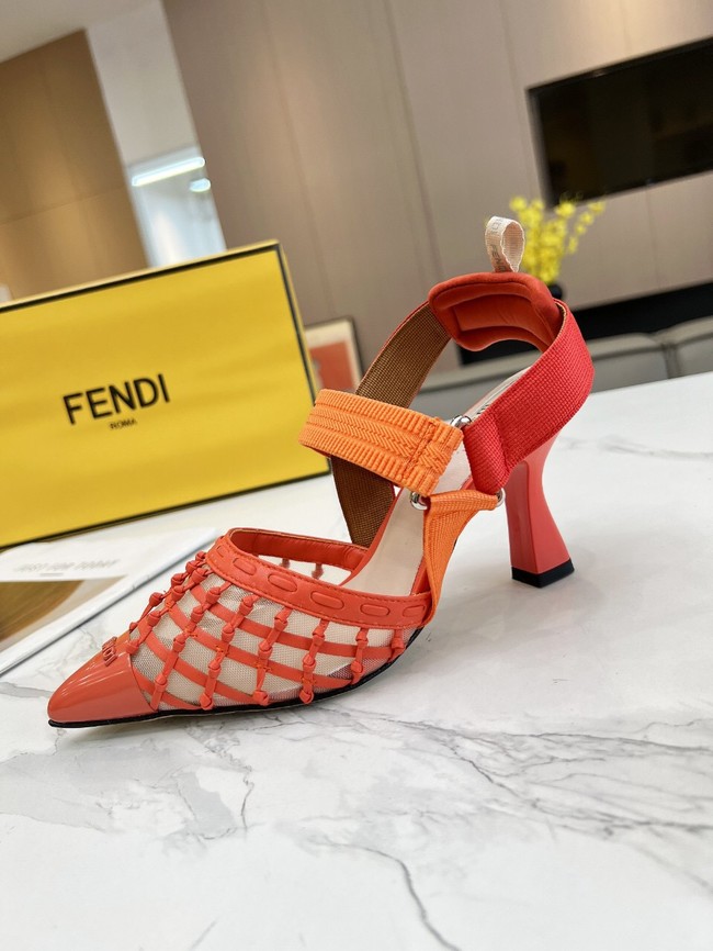 Fendi WOMENS SANDAL heel height 8.5CM 11961-1