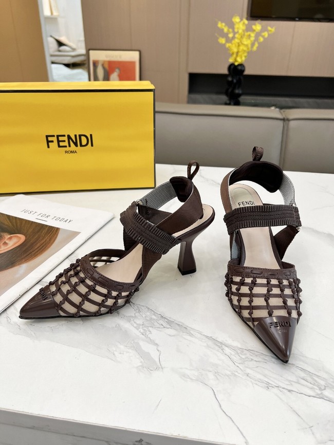 Fendi WOMENS SANDAL heel height 8.5CM 11961-2